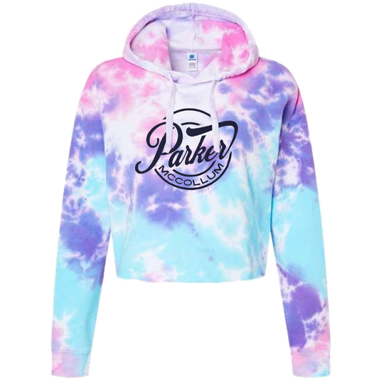 Tie Dyed Crop Hoodie