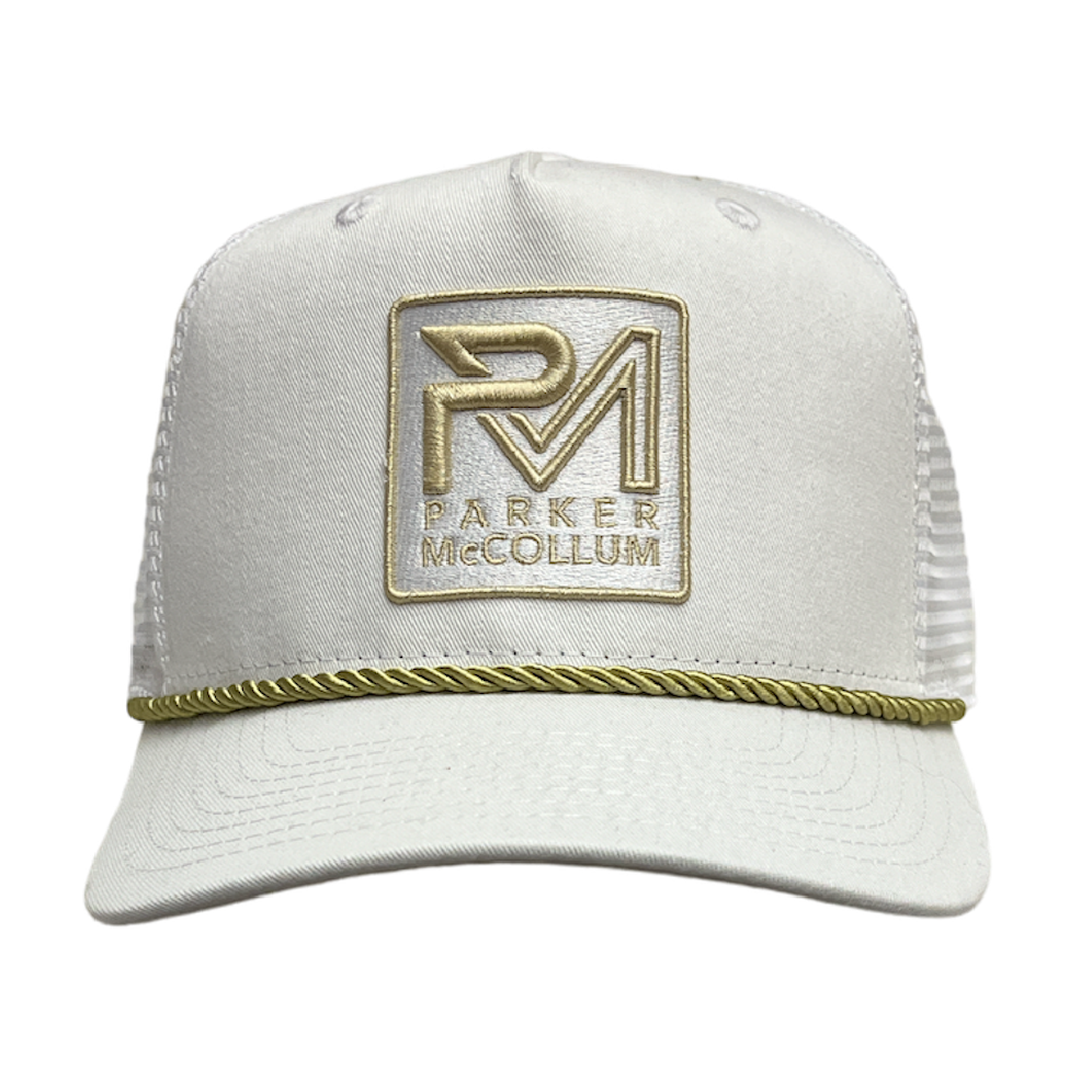 White Rope Logo Trucker Hat – Parker McCollum