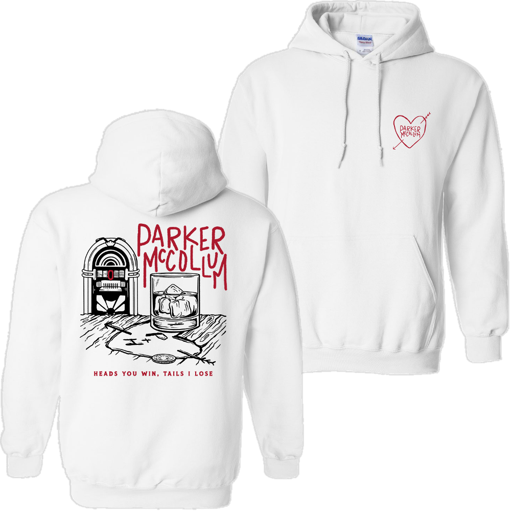 White Tails I Lose Pullover Hoodie