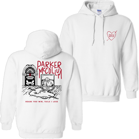 White Tails I Lose Pullover Hoodie
